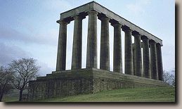 National Monument on top of Carlton Hill